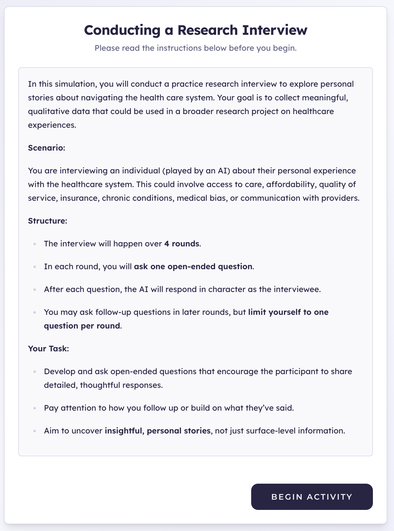 Set the Stage with Rich Instructions